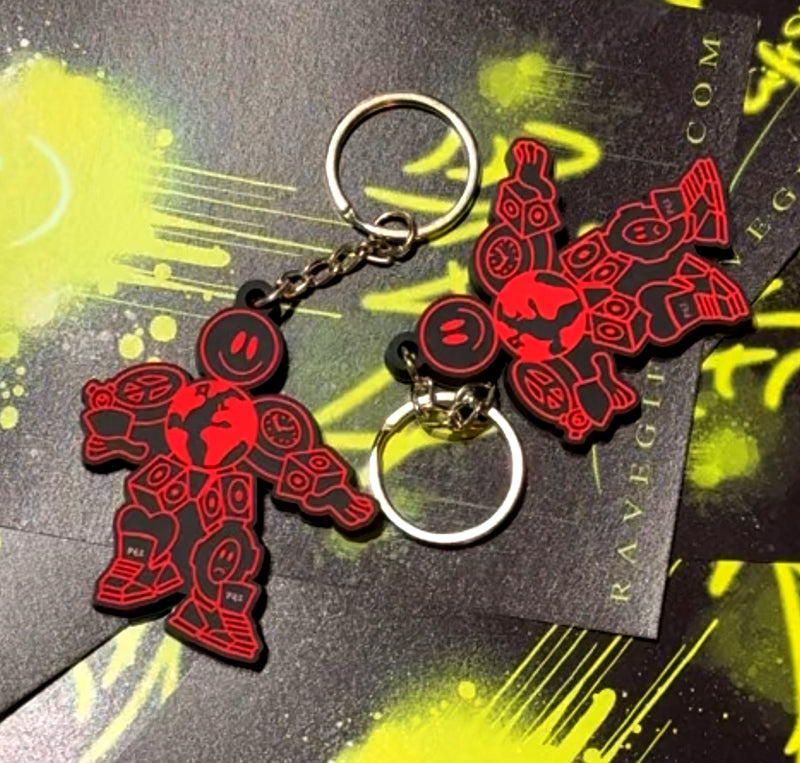 Pezman Key Ring