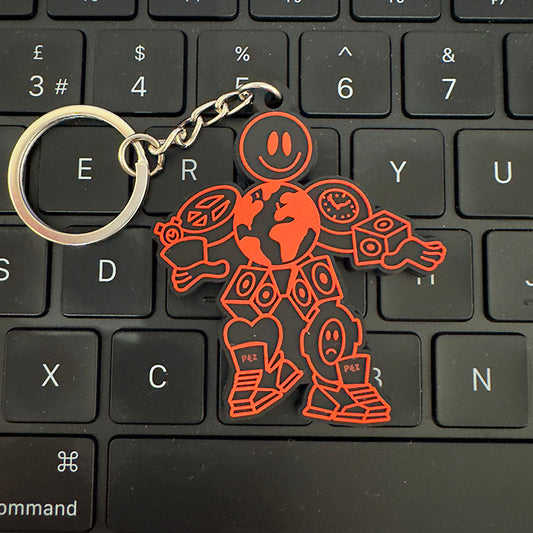 Pezman Key Ring